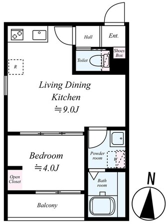GRADUS八千代台IVの物件間取画像